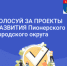 Проголосуй за проекты развития нашего округа - Пионерский городской округ